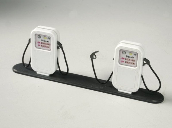 Petrol pump, 2 pieces